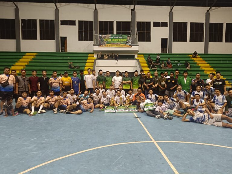 Turnamen futsal menyambut harlah GP Ansor ke 92