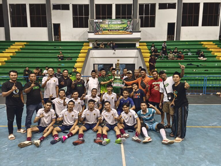 Turnamen futsal menyambut harlah GP Ansor ke 92