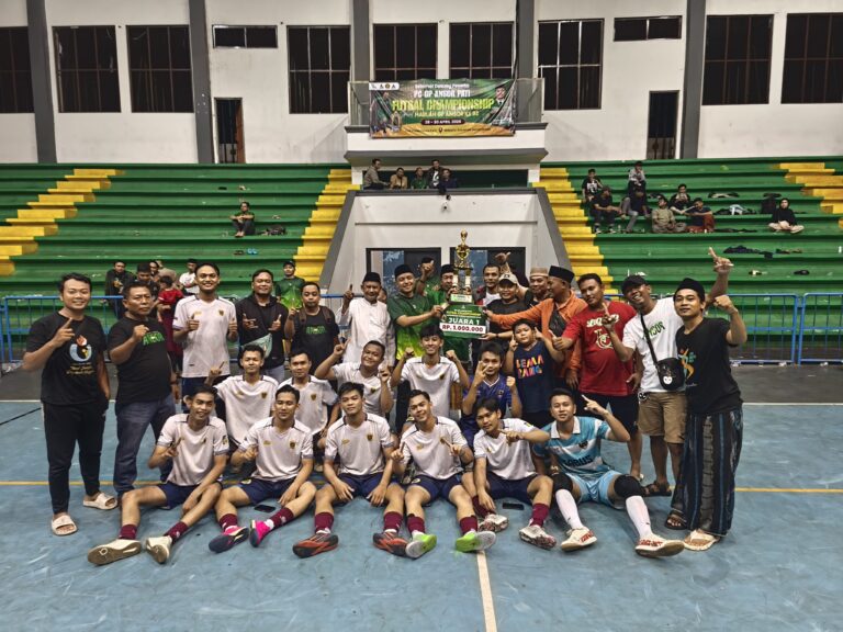 Turnamen futsal menyambut harlah GP Ansor ke 92