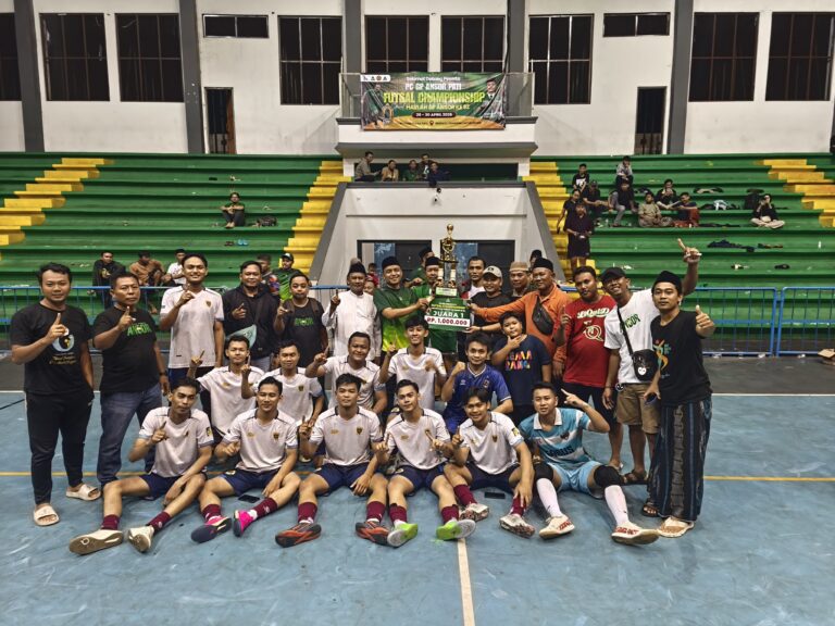 Turnamen futsal menyambut harlah GP Ansor ke 92