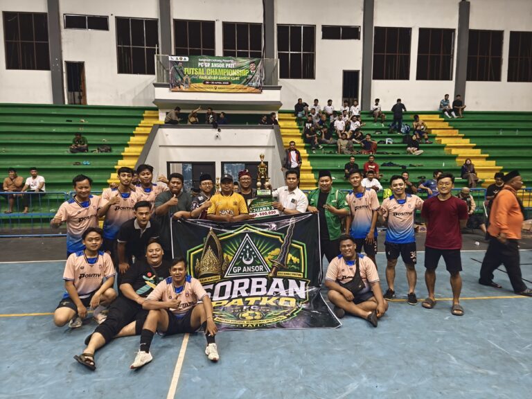 Turnamen futsal menyambut harlah GP Ansor ke 92