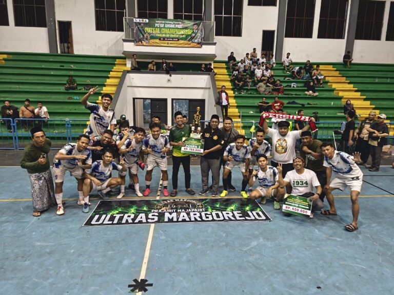 Turnamen futsal menyambut harlah GP Ansor ke 92