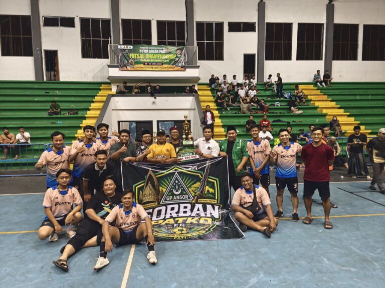 Turnamen futsal menyambut harlah GP Ansor ke 92