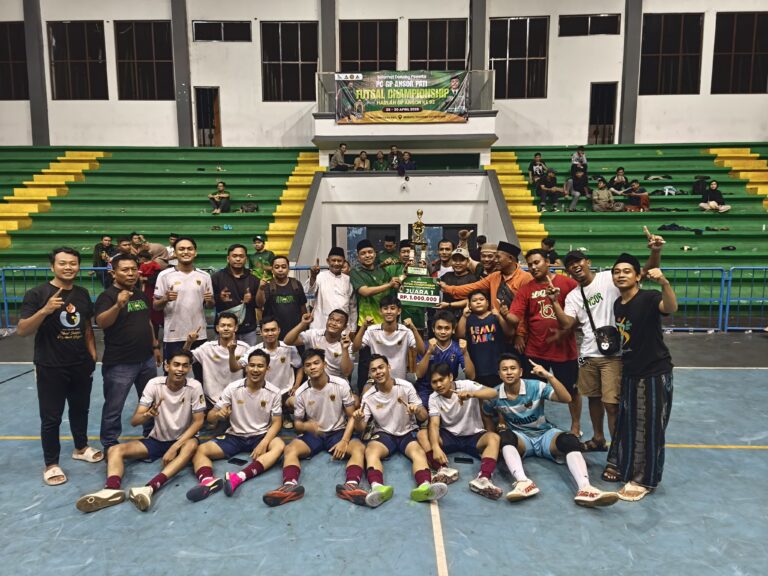 Turnamen futsal menyambut harlah GP Ansor ke 92