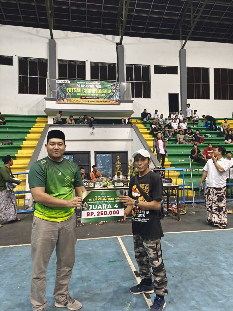 Turnamen futsal menyambut harlah GP Ansor ke 92