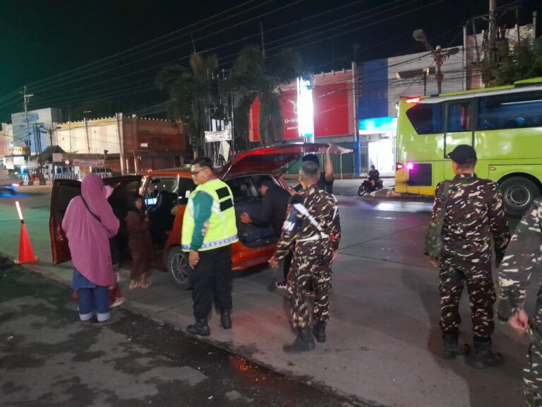 Pam Banser Posko Mudik GP Ansor Kab. Pati