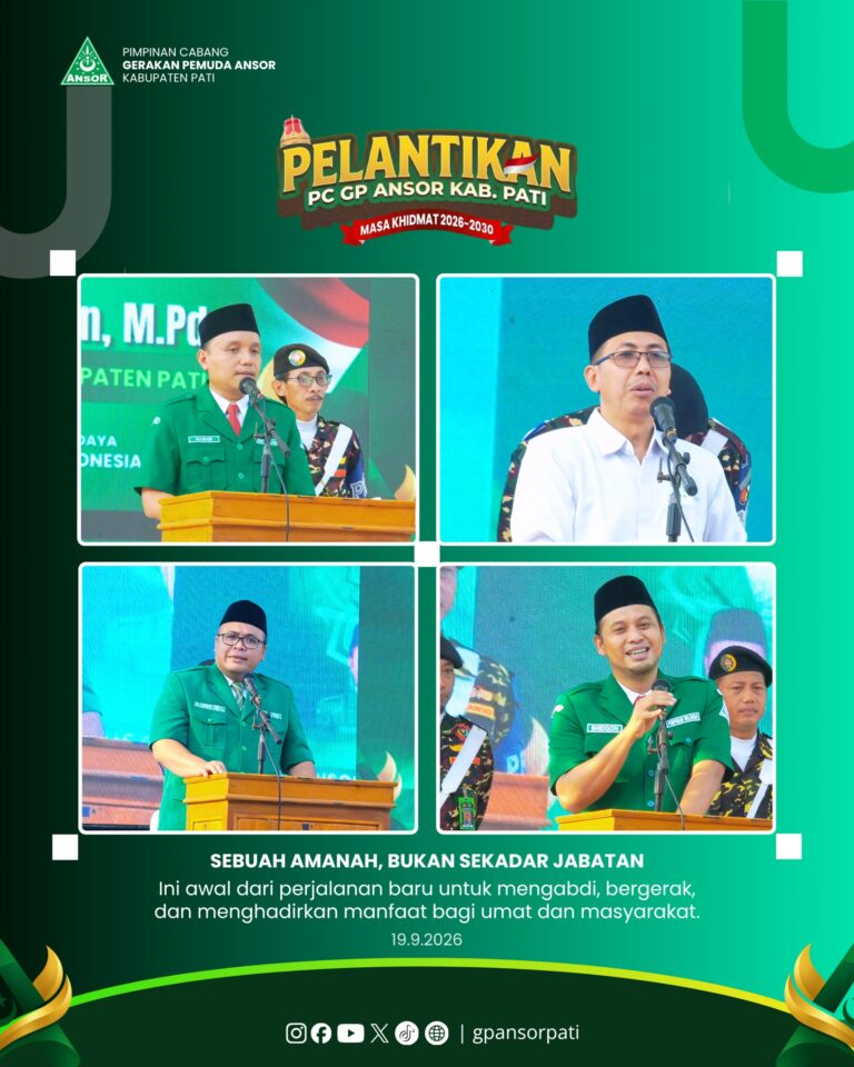 Pelantikan Ansor Pati 2026-2030